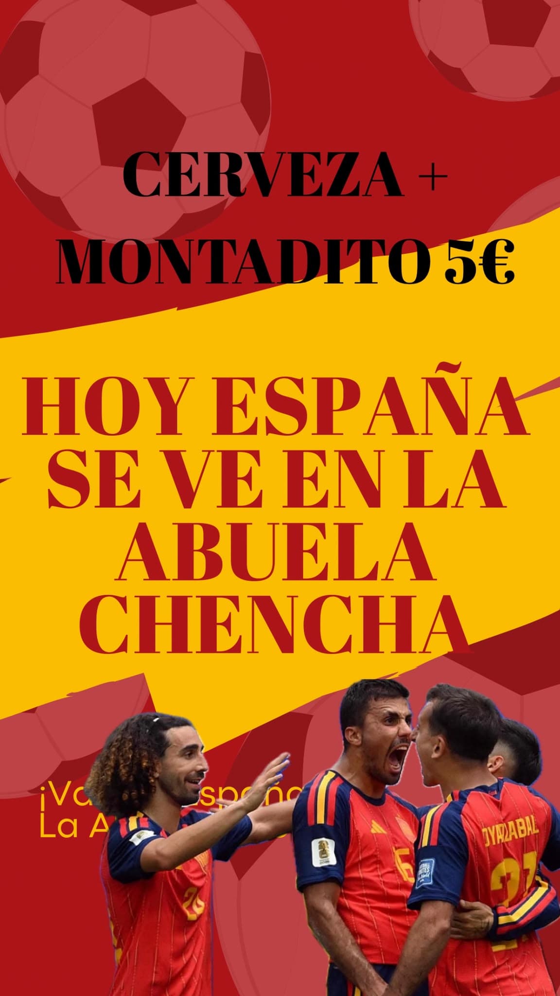 España vs Portugal — Esta noche en La Abuela Chencha — foto 2